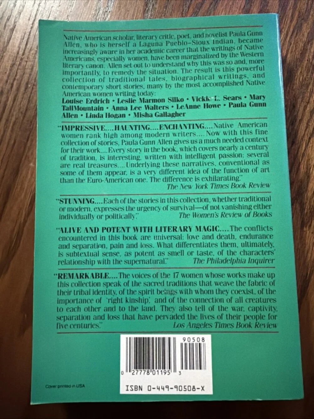 SPIDER WOMAN'S GRANDDAUGHTERS SOFTCOVER NATIVE AMERICAN INDIAN 1989